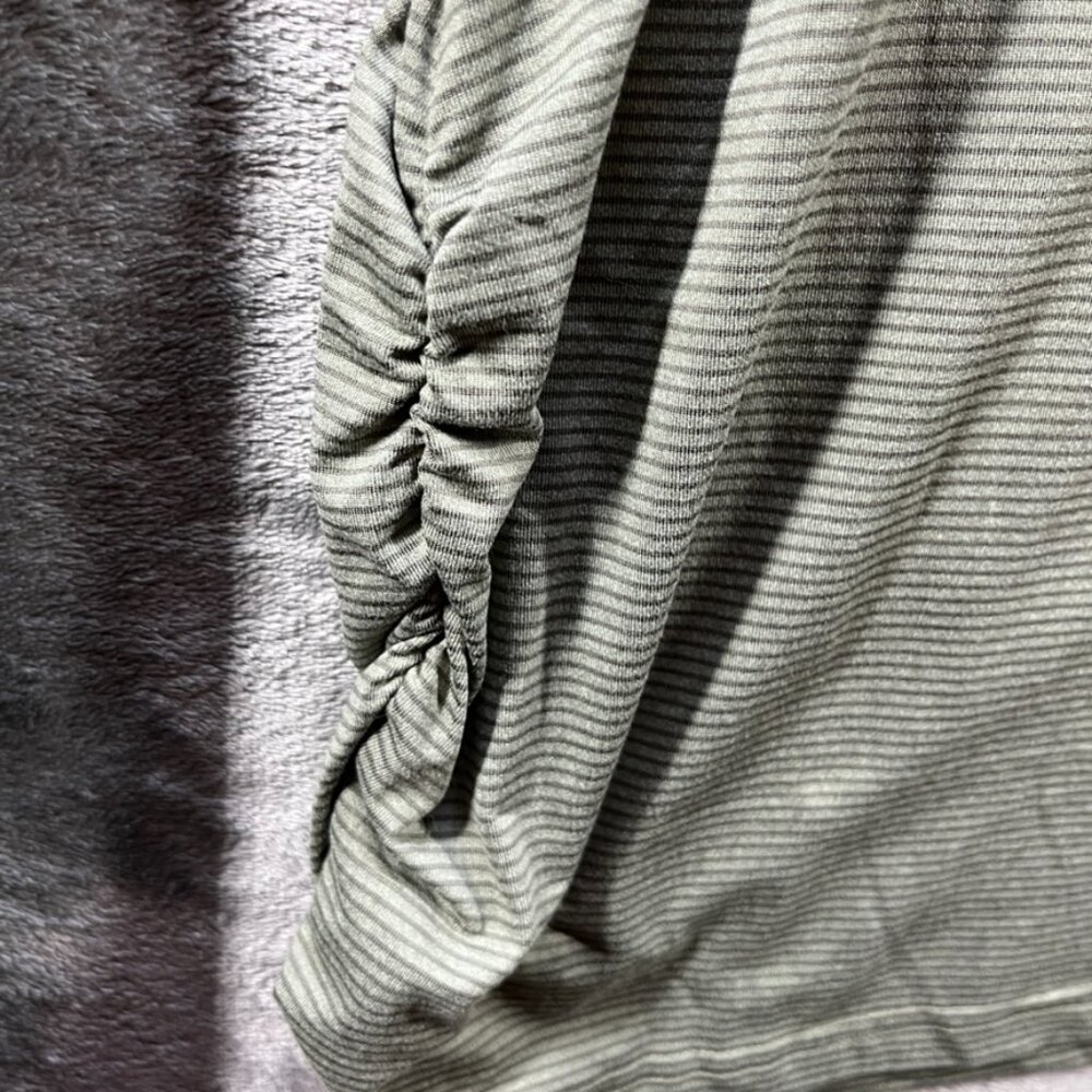 Columbia Omni-Wick Womens XL Green Striped  Long Sleeve Activewear - Picture 5 of 9